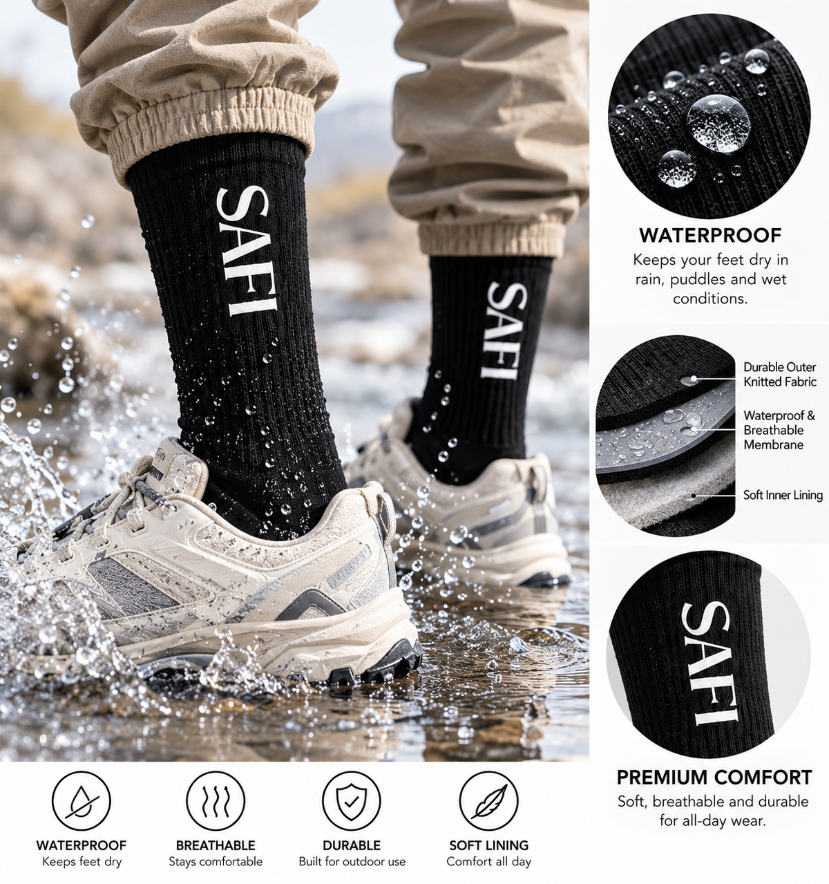 Wudu Socks